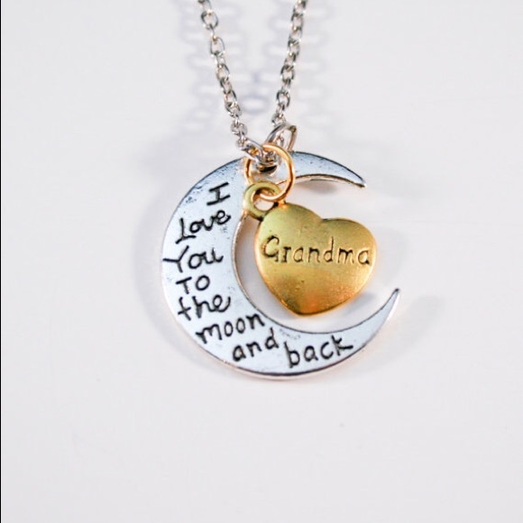 I love you moon and back necklace for Mother. - Picture 5 of 5